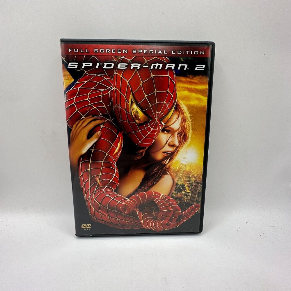 SpiderMan 2 Full Screen Special Edition DVD 2004 Tobey Maguire Sam Raimi Marvel
